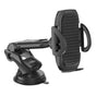 Suport auto Yesido Suport auto (C111), Brat extensibil, 360° Rotation Angle, pentru Bord, Parbriz, negru