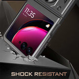 Husa pentru Motorola Razr 50 Ultra, Techsuit CamShield Series, albastru