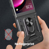 Husa pentru Motorola Razr 50 Ultra, Techsuit CamShield Series, albastru