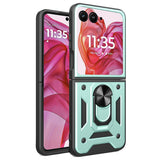 Husa pentru Motorola Razr 50 Ultra, Techsuit CamShield Series, albastru