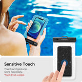 Spigen (2 pack) Husa Impermeabila A601 (AMP03098), IPX8, pentru Phone 3.5, 7, Clear