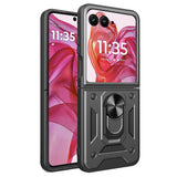 Husa pentru Motorola Razr 50 Ultra, Techsuit CamShield Series, albastru