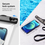 Spigen (2 pack) Husa Impermeabila A601 (AMP03098), IPX8, pentru Phone 3.5, 7, Clear