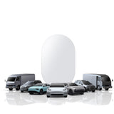 Baseus (2 pack) Rainproof Film Clearsight (C11853200201-00), pentru Car Rearview Mirror, Oval, Waterproof, 0.27mm