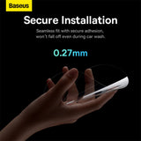 Baseus (2 pack) Rainproof Film Clearsight (C11853200201-00), pentru Car Rearview Mirror, Oval, Waterproof, 0.27mm