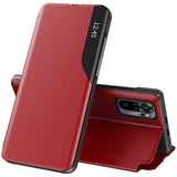 Husa pentru Xiaomi Redmi Note 10 4G, Techsuit eFold Series, mov