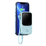 Baterie Externa Baseus Qpow Pro (PPQD030003), Lightning, Type-C, USB, 20000mAh, 20W, cu Cable USB-C, Lightning, 3A