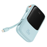 Baterie Externa Baseus Qpow Pro (PPQD030003), Lightning, Type-C, USB, 20000mAh, 20W, cu Cable USB-C, Lightning, 3A