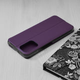 Husa pentru Xiaomi Redmi Note 10 4G, Techsuit eFold Series, mov