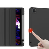 Husa tableta pentru iPad Air 13 (2024), Techsuit Flex Trifold (cu Pencil Holder), negru