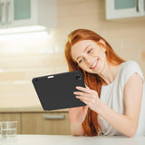 Husa tableta pentru iPad Air 13 (2024), Techsuit Flex Trifold (cu Pencil Holder), negru