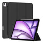 Husa tableta pentru iPad Air 13 (2024), Techsuit Flex Trifold (cu Pencil Holder), negru