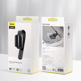 Baseus Organizator Auto Platinum Vehicle (Acyjn-B0S), pentru Glasses, Clamping Type, Argintiu