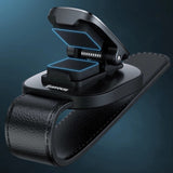 Baseus Organizator Auto Platinum Vehicle (Acyjn-B0S), pentru Glasses, Clamping Type, Argintiu
