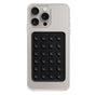 Suport de birou Techsuit Suport telefon (SB-PAD), Suction Pad pentru Selfies, Silicon, Adhesive Mount, Rectangular Shape, negru
