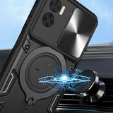 Husa pentru Motorola Moto G85, Techsuit CamGuard Pro, albastru