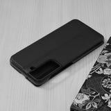 Husa pentru Samsung Galaxy S21 FE 5G, Techsuit eFold Series, negru