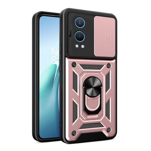 Husa pentru OnePlus Nord CE4 Lite, Techsuit CamShield Series, roz