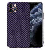 Husa pentru iPhone 11 Pro, Techsuit Carbonite FiberShell, cyan
