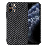 Husa pentru iPhone 11 Pro, Techsuit Carbonite FiberShell, cyan