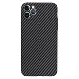 Husa pentru iPhone 11 Pro Max, Techsuit Carbonite FiberShell, cyan