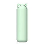 Techsuit Mini portabil Hand Fan (HZ001), 2000mAh, USB reincarcabil, 3 Speeds reglabil, Alb