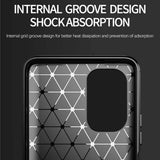 Husa pentru Xiaomi POCO F3, Techsuit Carbon Silicone, negru
