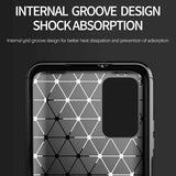Husa pentru Xiaomi Redmi 9T, Techsuit Carbon Silicone, negru