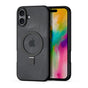 Husa pentru iPhone 16 Plus, Dux Ducis Aimo MagSafe Magnetic Stand, negru