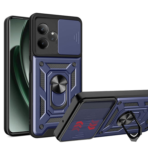 Husa pentru Realme GT 6, Techsuit CamShield Series, albastru
