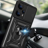 Husa pentru Realme GT 6, Techsuit CamShield Series, albastru