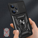 Husa pentru Realme GT 6, Techsuit CamShield Series, albastru