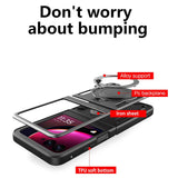 Husa pentru Motorola Razr 50 Ultra, Techsuit CamGuard Pro, albastru