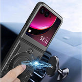 Husa pentru Motorola Razr 50 Ultra, Techsuit CamGuard Pro, albastru