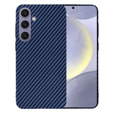 Husa pentru Samsung Galaxy S24 Plus, Techsuit Carbonite FiberShell, cyan