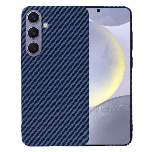 Husa pentru Samsung Galaxy S24 Plus, Techsuit Carbonite FiberShell, cyan