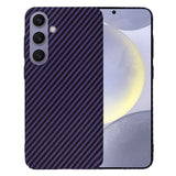 Husa pentru Samsung Galaxy S24 Plus, Techsuit Carbonite FiberShell, cyan