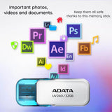 Adata Memory Stick UV240 (AUV240-32G-RBK), USB 2.0 Flashdrive, 32GB, Negru