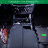 Incarcator auto Yesido Incarcator auto (Y31), 2x USB, Afisaj LED, QC 3.0, 18W, 3A, negru