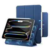 Husa tableta pentru iPad Pro 13 (2024), ESR Rebound Magnetic, albastru