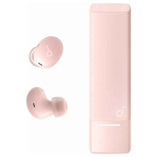 Casti wireless Anker SoundCore A30i (A3958G51), Bluetooth 5.4, ANC, IP54, cu Microfon, roz