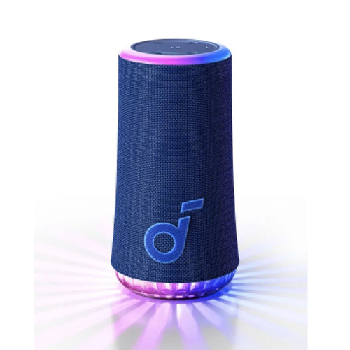Boxa portabila Anker SoundCore Glow (A3166G31), 360° Sound, 30W, IP67, albastru