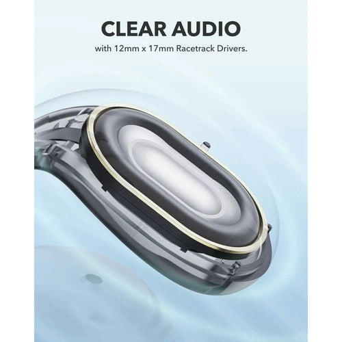 Casti wireless Anker SoundCore C30i (A3330G11), Bluetooth 5.3, Open-ear, IPX4, Reducere zgomot, Microfon, negru