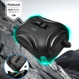 Husa casti pentru AirPods Pro 1/2, ESR, Cyber Magnetic Lock Case Halolock, alb