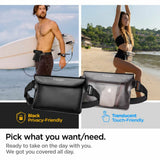 Borseta Spigen Waterproof Pouch A620 (AMP04532), Universal Waist Bag pentru Accessories, Negru
