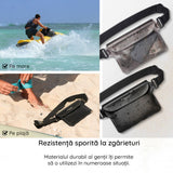 Borseta Spigen Waterproof Pouch A620 (AMP04532), Universal Waist Bag pentru Accessories, Negru