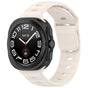Curea pentru Samsung Galaxy Watch Ultra 47mm, Techsuit Watchband (W055), crem