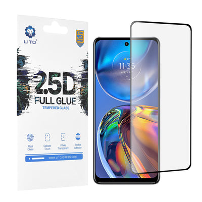 Folie de protectie pentru Motorola Moto E32, Lito 2.5D FullGlue Glass