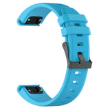 Curea pentru Garmin Instinct 2S Solar, Techsuit Watchband QuickFit 20mm (W058), albastru