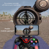 Gamepad Techsuit Wireless Controller (V13), Bluetooth V4.0, 2.4G, 400mAh, Universal, negru;albastru